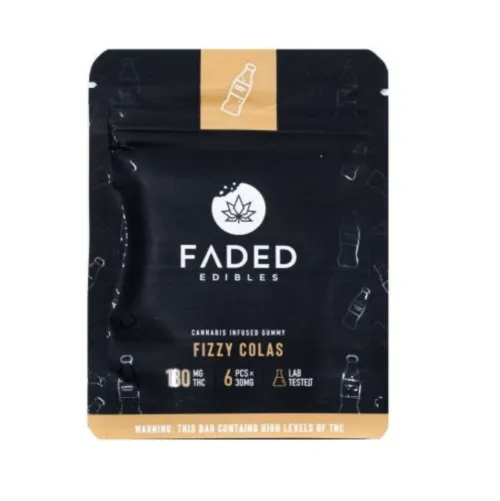 Fizzy Cola THC Gummies - Faded Edibles