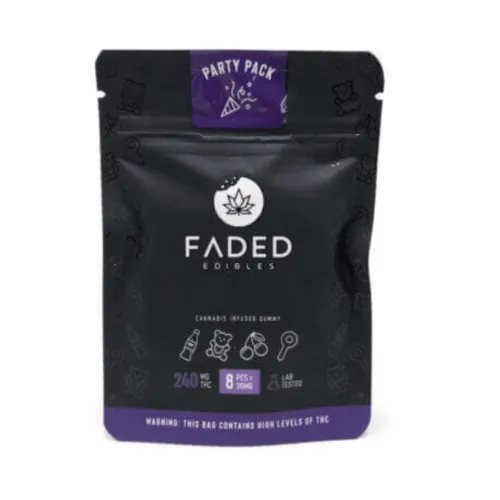 Faded Edibles Party Pack Assorted Gummies