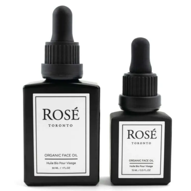 Organic Face Oil - Rosé
