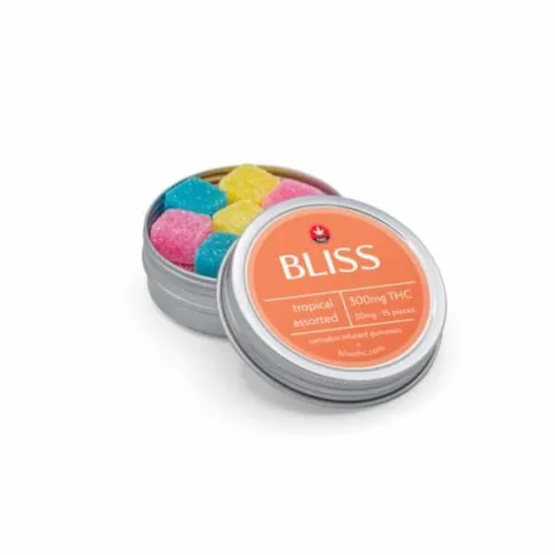 Tropical THC Gummies - Bliss Edibles