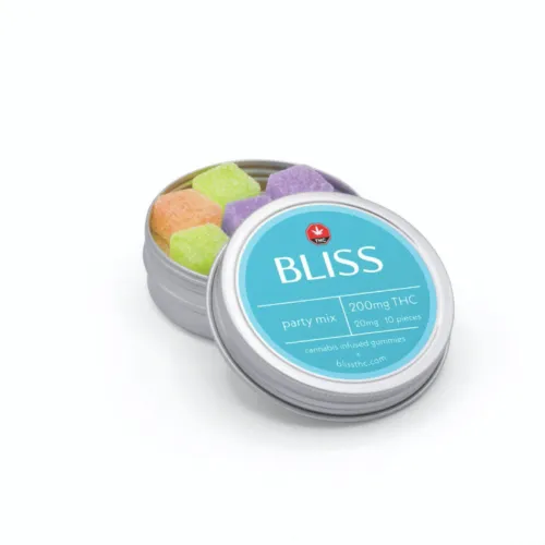Party Mix THC Gummies - Bliss Edibles