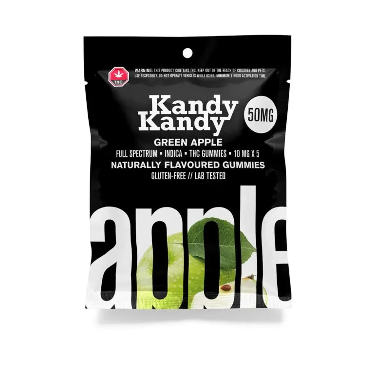 Green Apple THC Gummies - Kandy Kandy