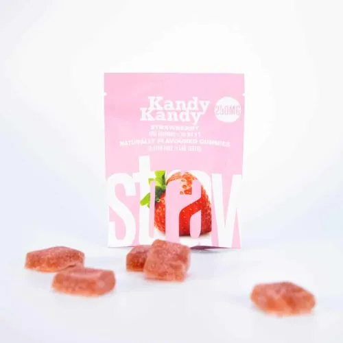 Strawberry Full-Spectrum CBD Gummies - Kandy Kandy