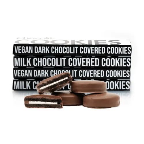 Vegan Dark Chocolate Covered Oreos - CHOCOLIT