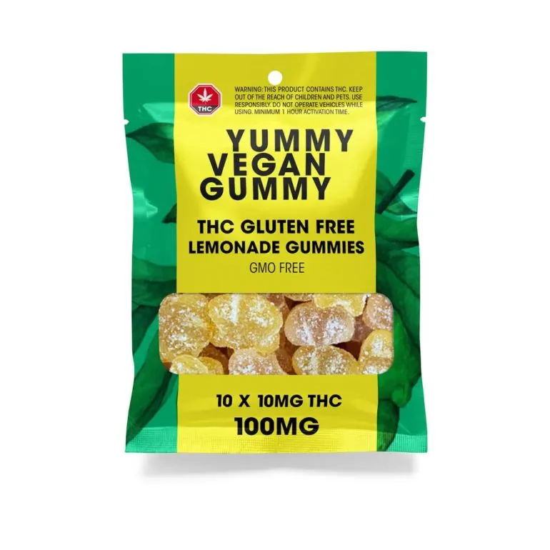 Lemonade Vegan Gummies - Yummy Vegan Gummy