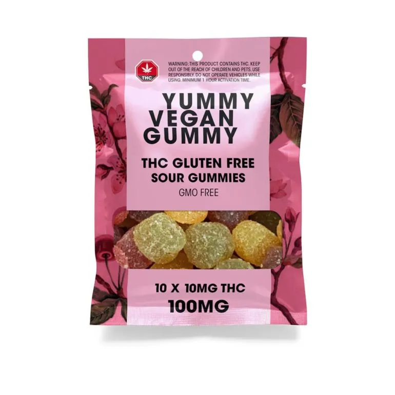 Sour Vegan Gummies - Yummy Vegan Gummy